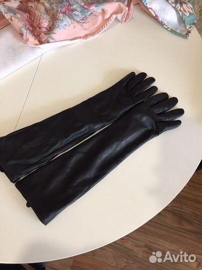 Перчатки натуральная кожа