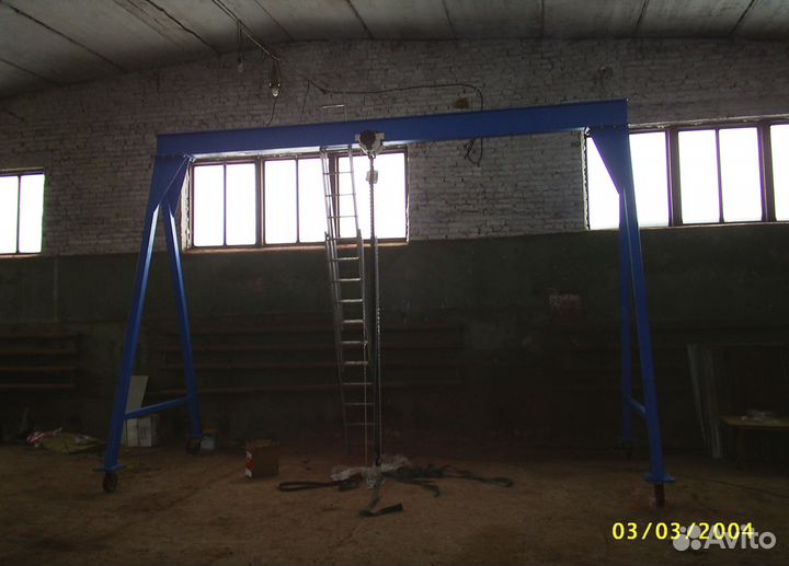 Ручной козловой кран 3т, легкий козловой кран 3т