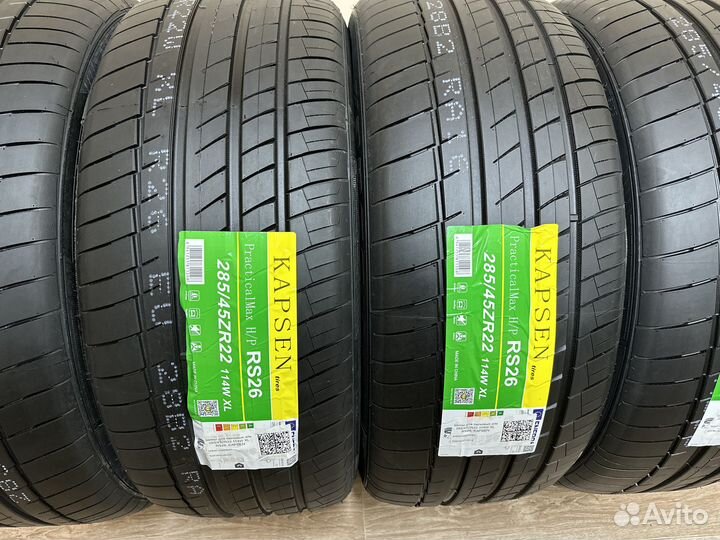 Kapsen RS26 Practical Max HP 285/45 R22 114W