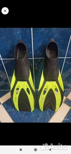 Ласты, очки для плавания детские