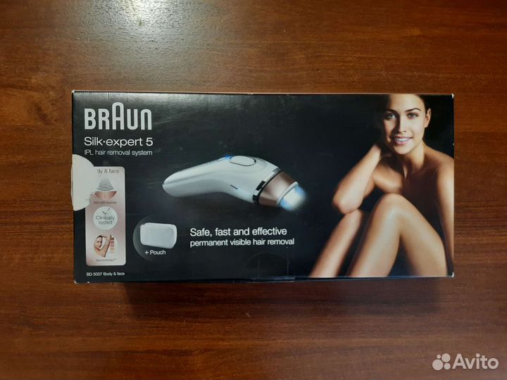 Фотоэпилятор braun silk -expert 5 ipl BD 5007