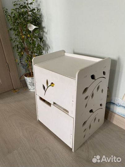Тумба прикроватная ящик под игрушки