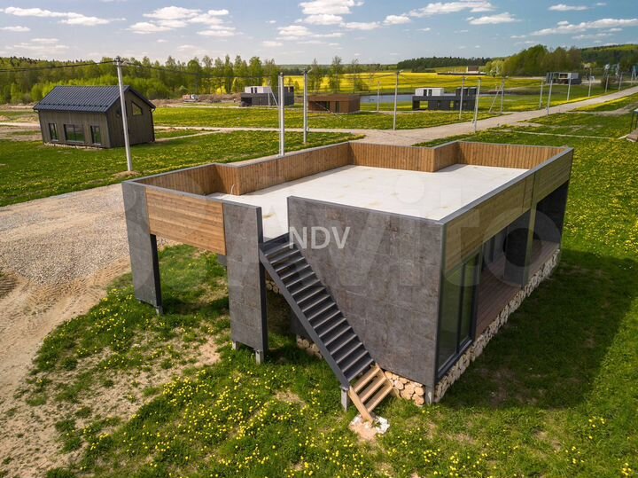 Дом 98 м² на участке 6 сот.