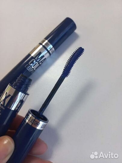 Тушь для ресниц синяя