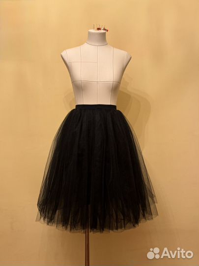 Пышная юбка из фатина