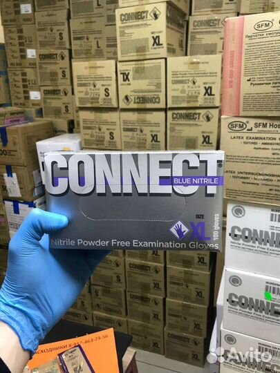 Перчатки connect