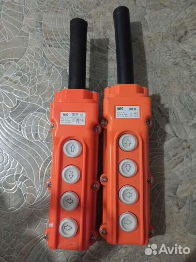 Пульт управления тельферный