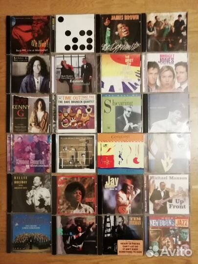 Музыкальные CD производства США и Германии ч.2