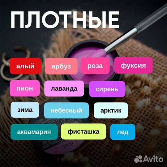 Гель для наращивания и моделирования,Опция 15гр