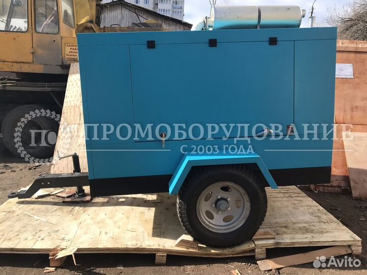 Винтовой компрессор 12 м3/мин на шасси