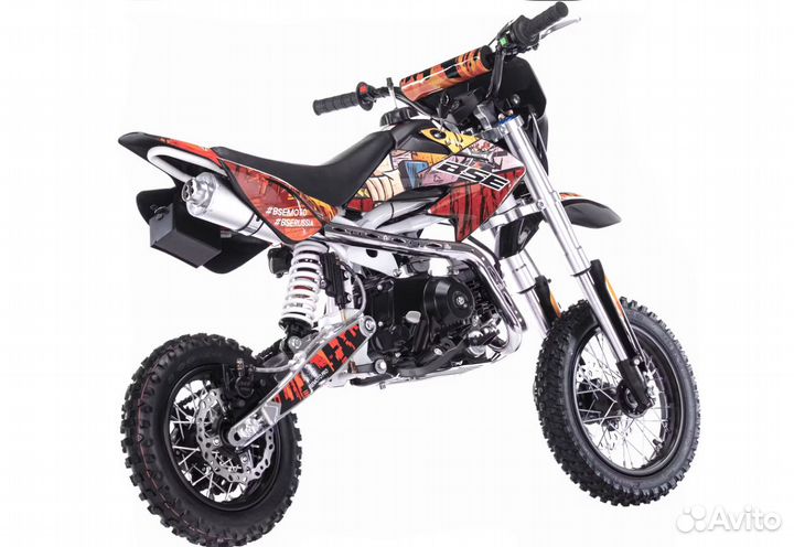 Питбайк BSE Evo 110E SA 12/10 (полуавтомат)