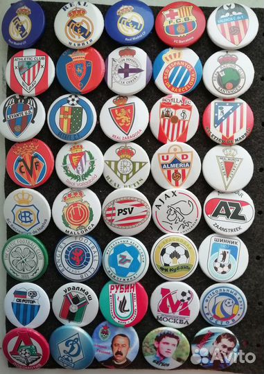 Значки по теме Футбол