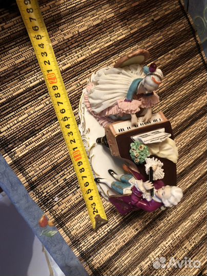 Статуэтка фарфоровая Музыканты композиция