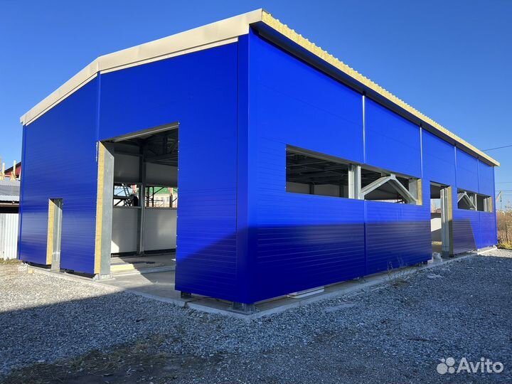 Ангар склад сто автомойка