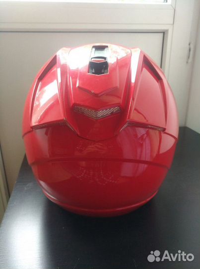 Мото шлем Alltop красный