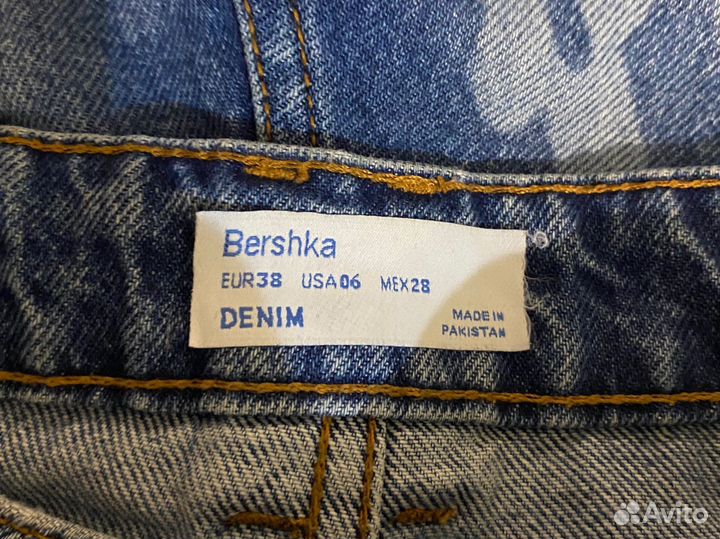 Джинсовые шорты bershka