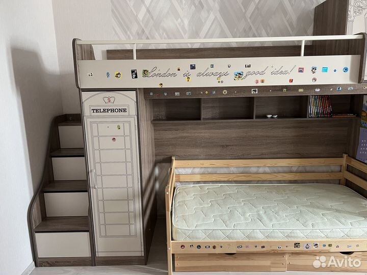 Детская кровать чердак