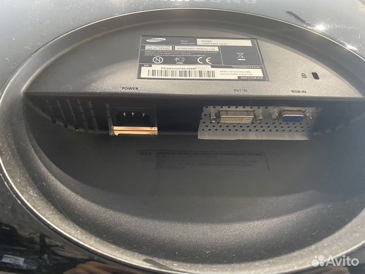 Монитор samsung syncmaster 2032