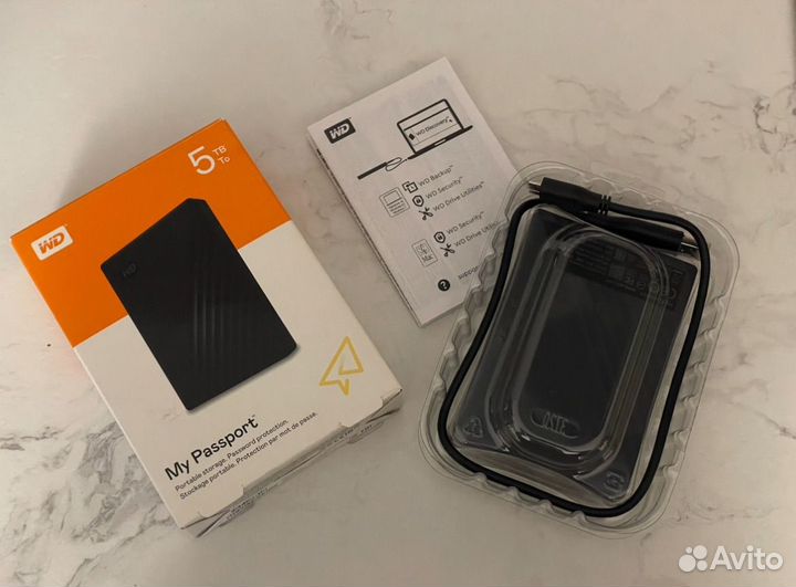 Внешний диск Western Digital My Passport 5 тб