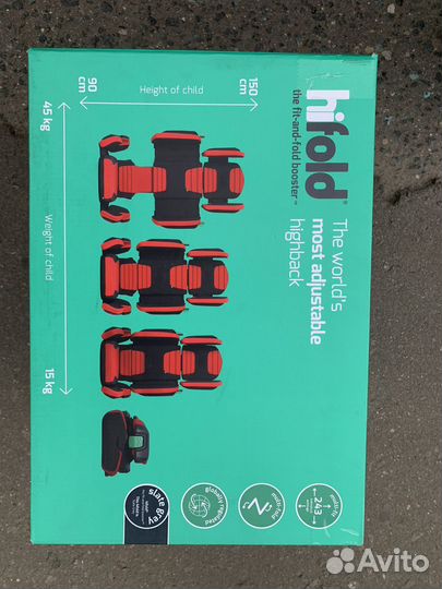 Детское автокресло hifold