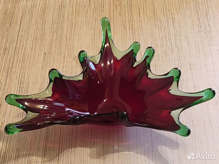 Ваза. Конфетница. Чехословакия. Большая. Длина - 3