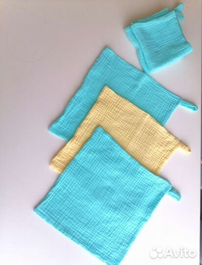 Салфетки (платочки) из муслина