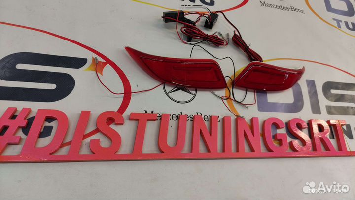 Фонари в задний бампер Toyota Camry 55