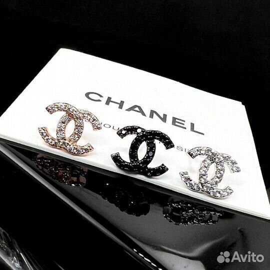 Серьги Chanel