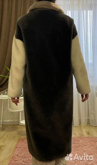 Шуба из овчины снежная королева