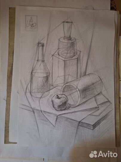 Рисую на заказ(академ, живопись, композиция.)