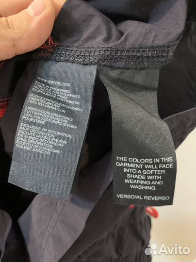 Шорты tommy hilfiger