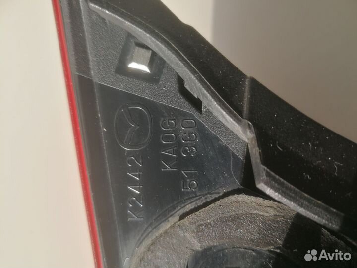 Задний летний габаритные фонарь Мазда Сх-5