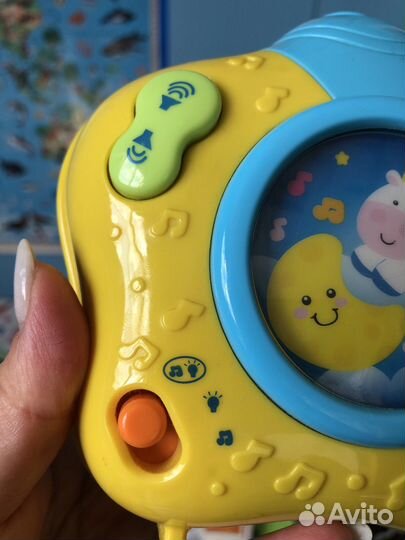 Ночник- проектор для малышей с музыкой