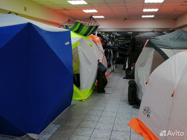 Палатка куб 1,8*1,8*1,9 3слойная