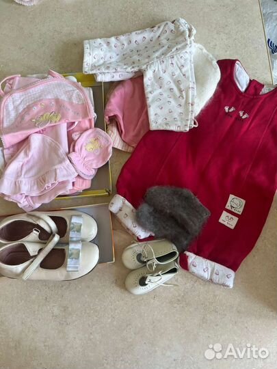 Детская одежда для девочек пакетом