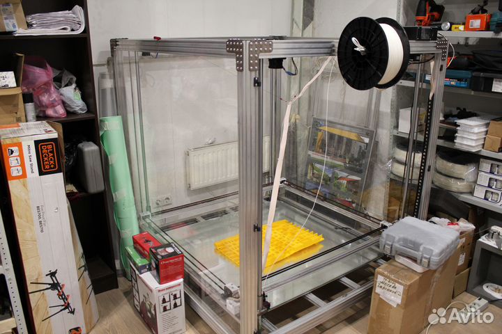 Большой 3D принтер 1000*1000*1000мм