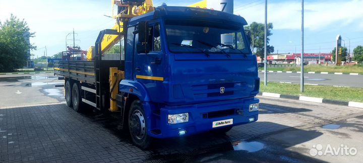 КАМАЗ 65117 с КМУ, 2013