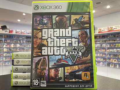 GTA Grand Theft Auto V Xbox 360 б.у