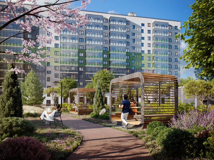 1-к. квартира, 36 м², 1/12 эт.