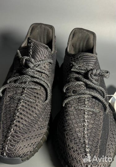 Кроссовки Yeezy Boost 350 V2 Black Люкс+