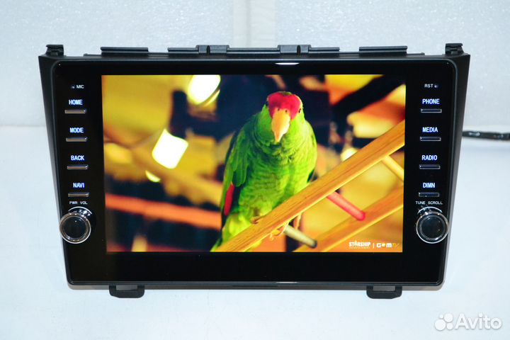 Android магнитола с крутилками для Honda CR-V