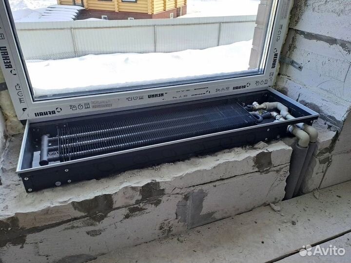 Внутрипольный конвектор