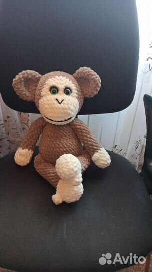 Игрушки из плюшевой пряжи