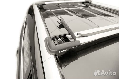 Багажник на рейлинги автомобиля LUX