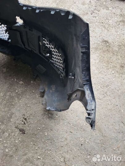 Mercedes vito 447 бампер передний с решетками