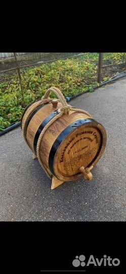 Дубовая бочка 25 литров (Авито-доставка)