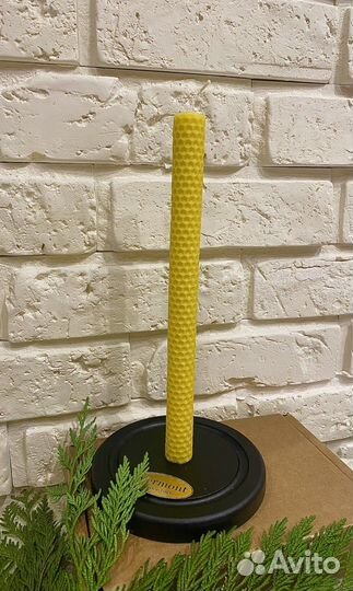 Набор: Свечи из вощины 3 штуки