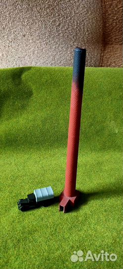 Железная дорога. Кирпичная труба 1 87 но