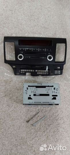 Штатная магнитола на mitsubishi lancer X