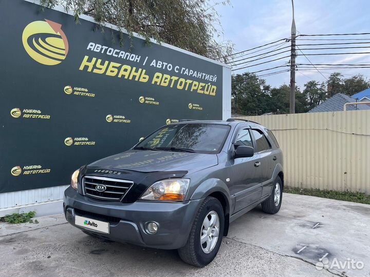 Kia Sorento 2.5 AT, 2007, 229 000 км